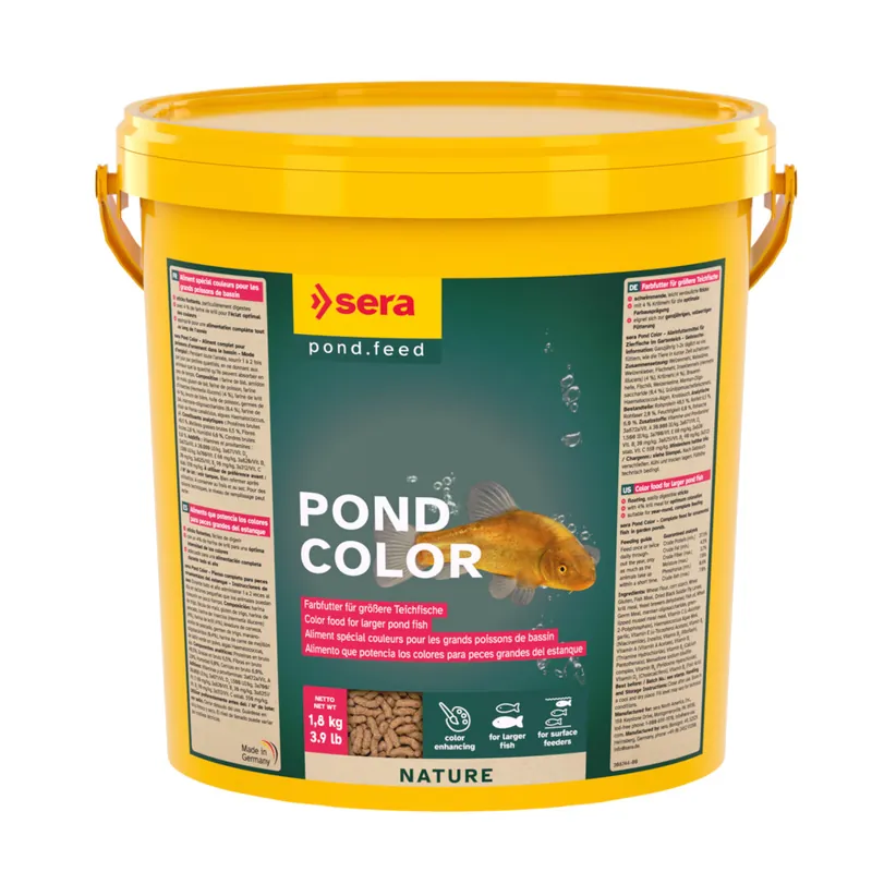 Online Kaufen sera pond color 10 Liter (Sticks) -Farbfutter für Teichfische-